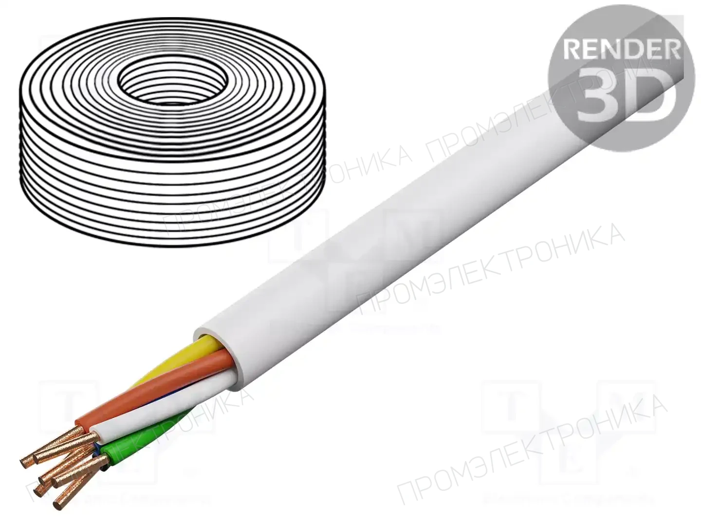 TECHNOKABEL YTDY 6X0,5 — Провода питания