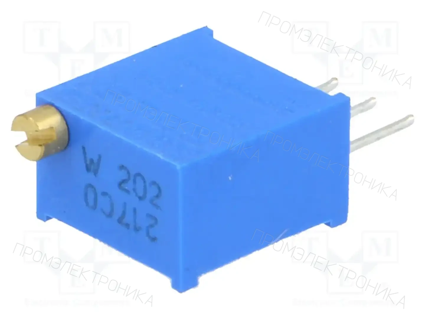 BOURNS 3299W-1-202LF — Потенциометры THT многооборотные 3/8 дм