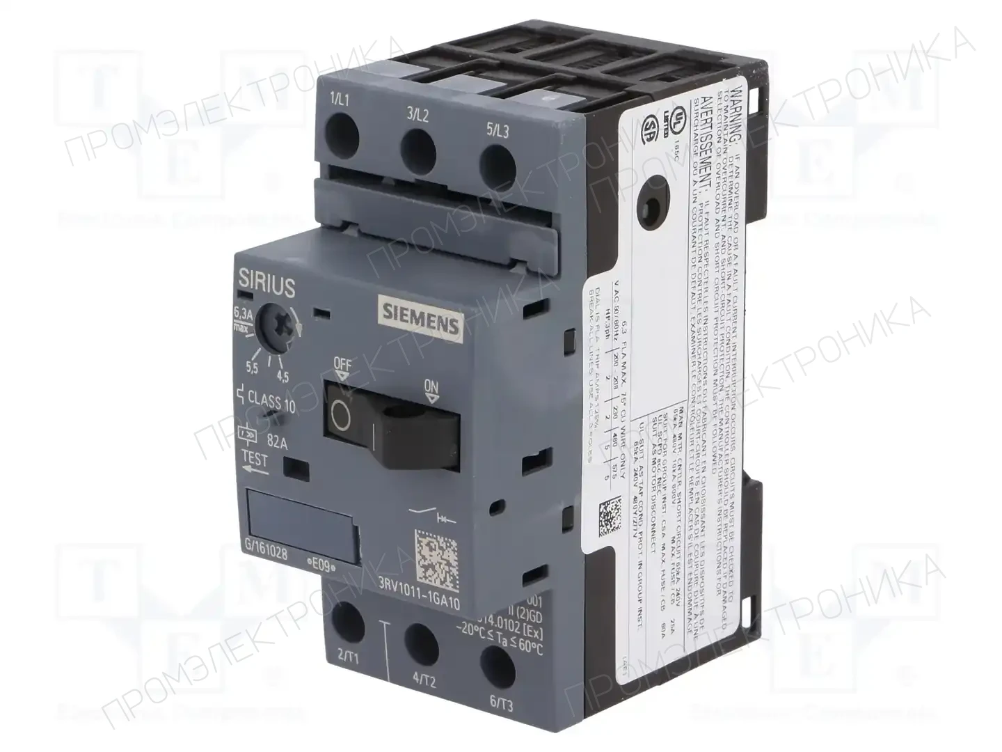 SIEMENS 3RV1011-1GA10 — Выключатели двигательные