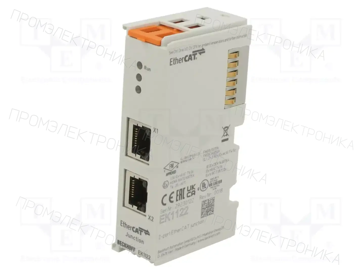 Beckhoff Automation EK1122 — Системы и модули ввода/вывода (I/O)