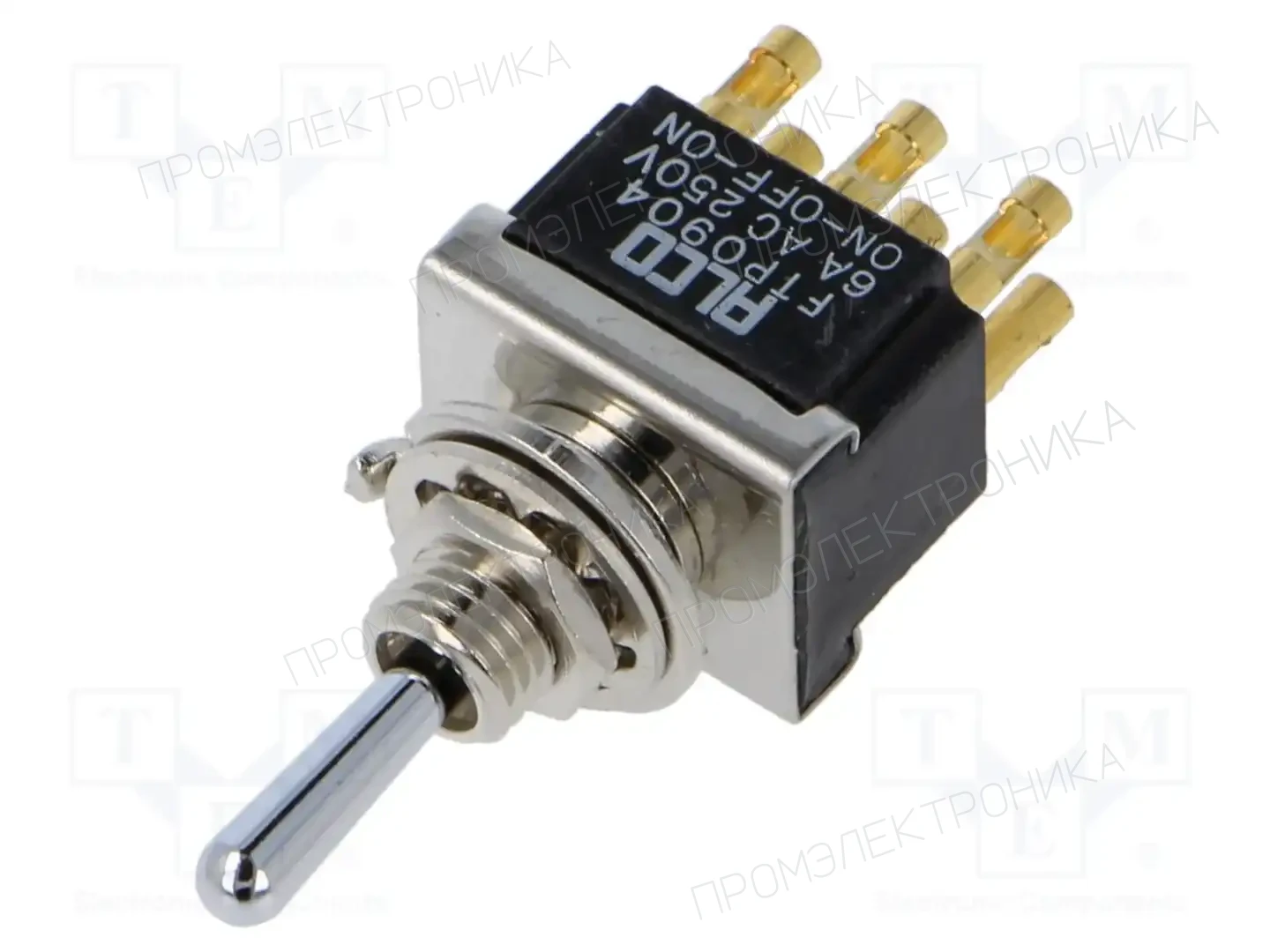 TE Connectivity 4-6437630-6 — Переключатели рычажные