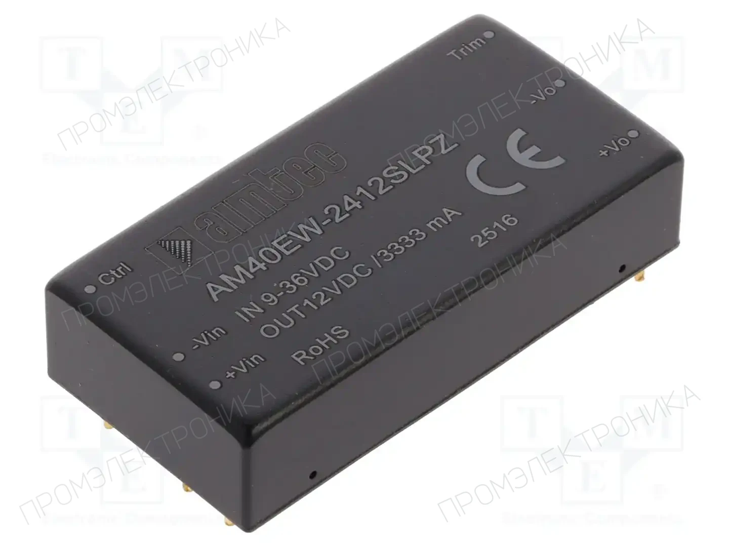 AIMTEC AM40EW-2412SLPZ — Преобразователи DC/DC