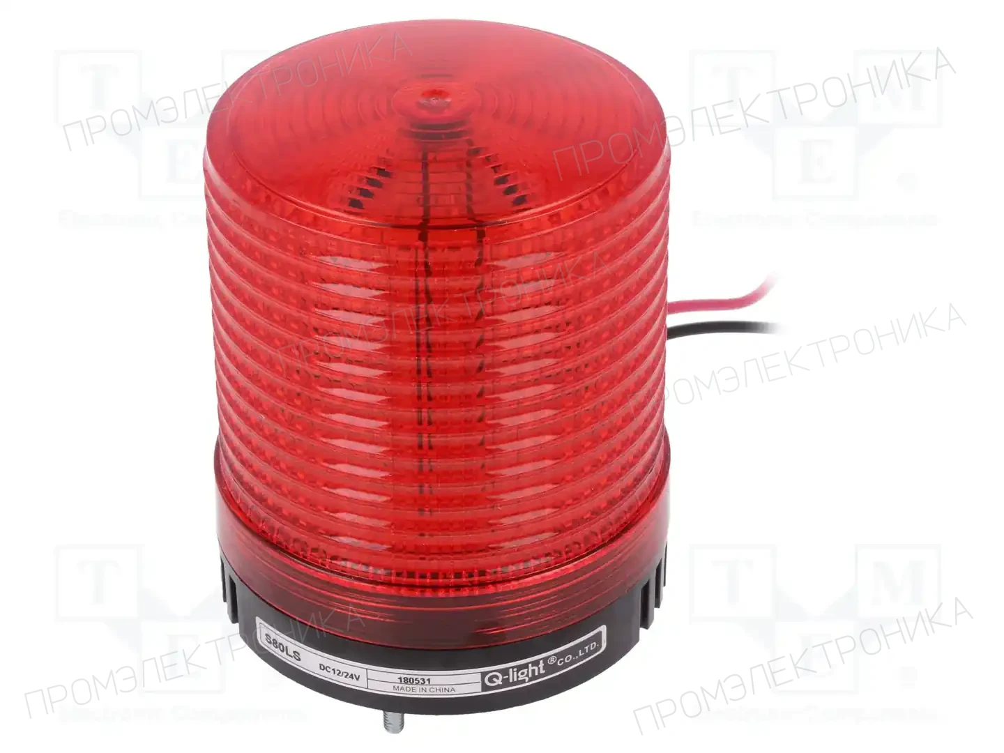 QLIGHT S80LS-12/24-R — Сигнализаторы световые
