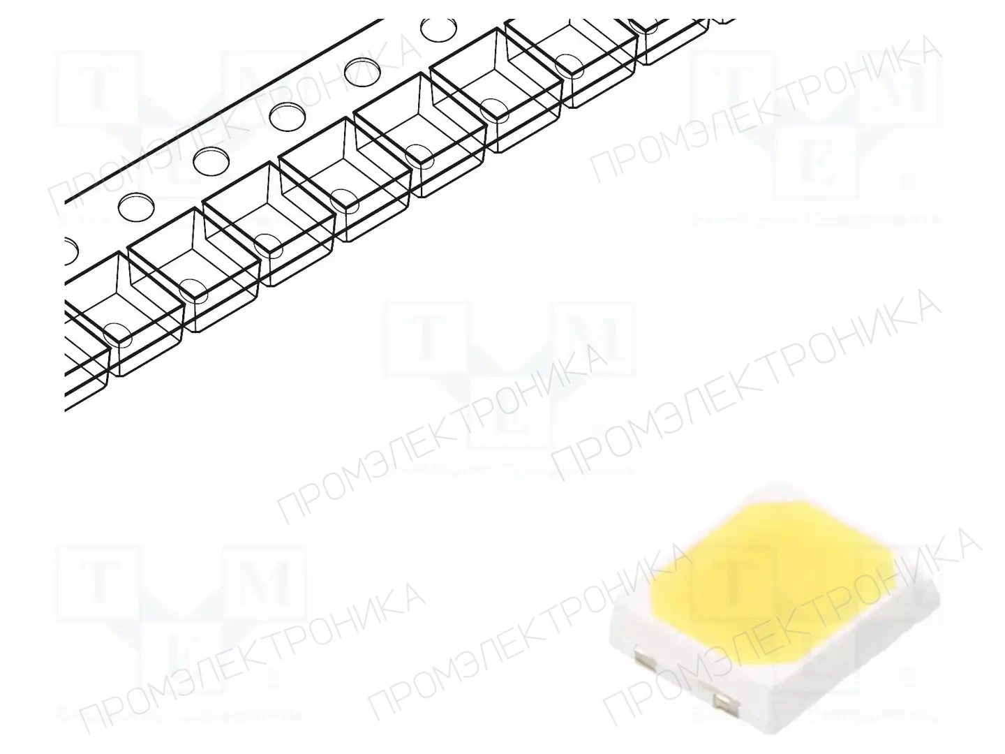 LUMILEDS L128-3080CA3500001 — Светодиоды мощности белые - Emitter