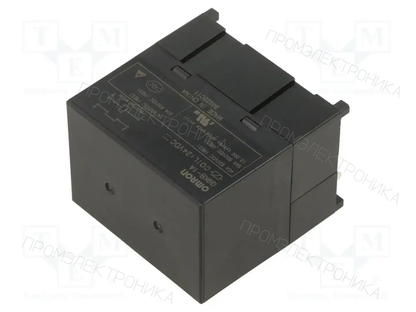 OMRON Electronic Components G9KB1A24DC — Электромагнитное реле мощности