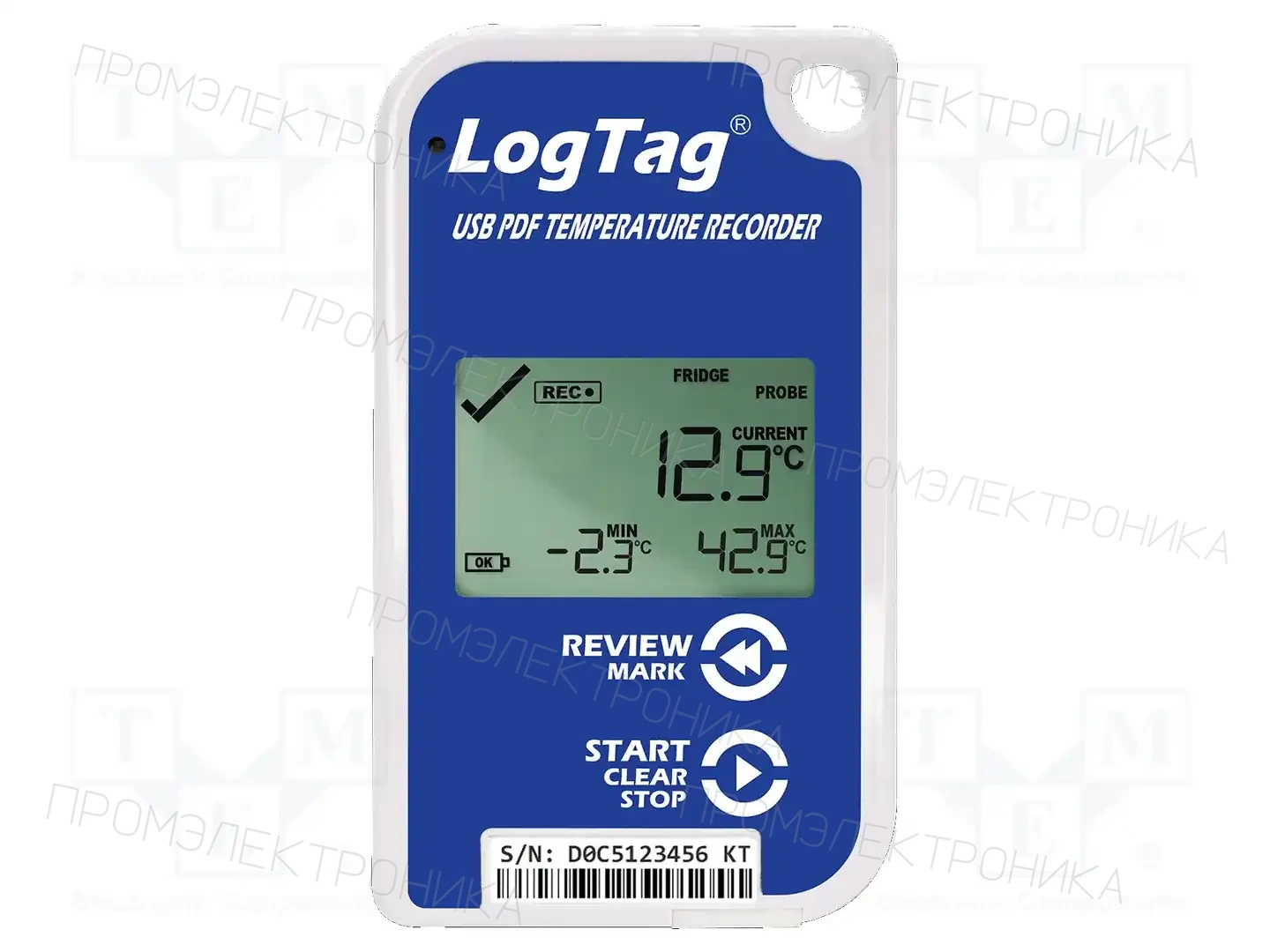 LogTag TRED30-16U — Регистраторы температуры и влажности