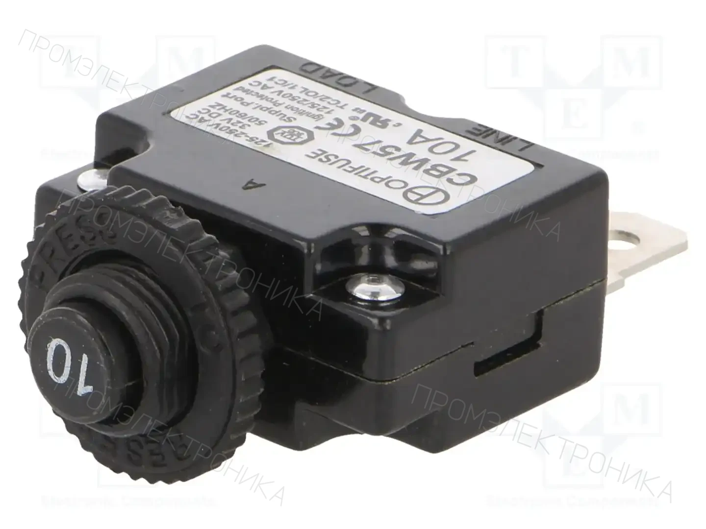 OPTIFUSE CBW57-PS-10A-1X — Предохранители термические