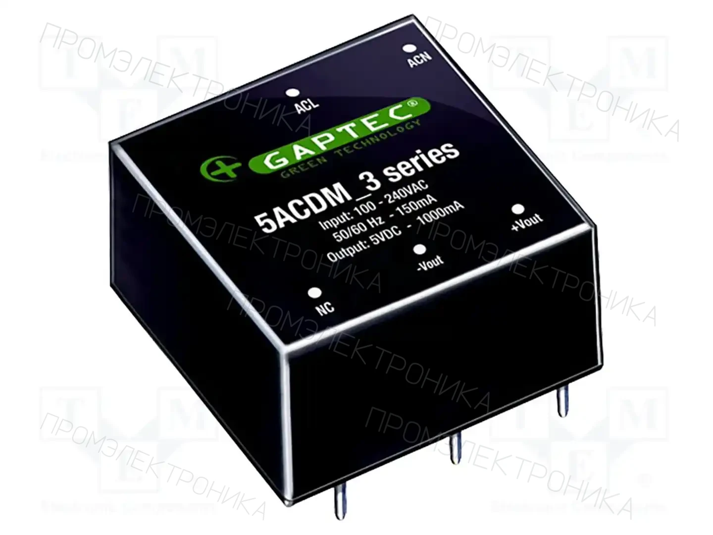 GAPTEC Electronic 5ACDM_09S3 — Преобразователи DC/DC