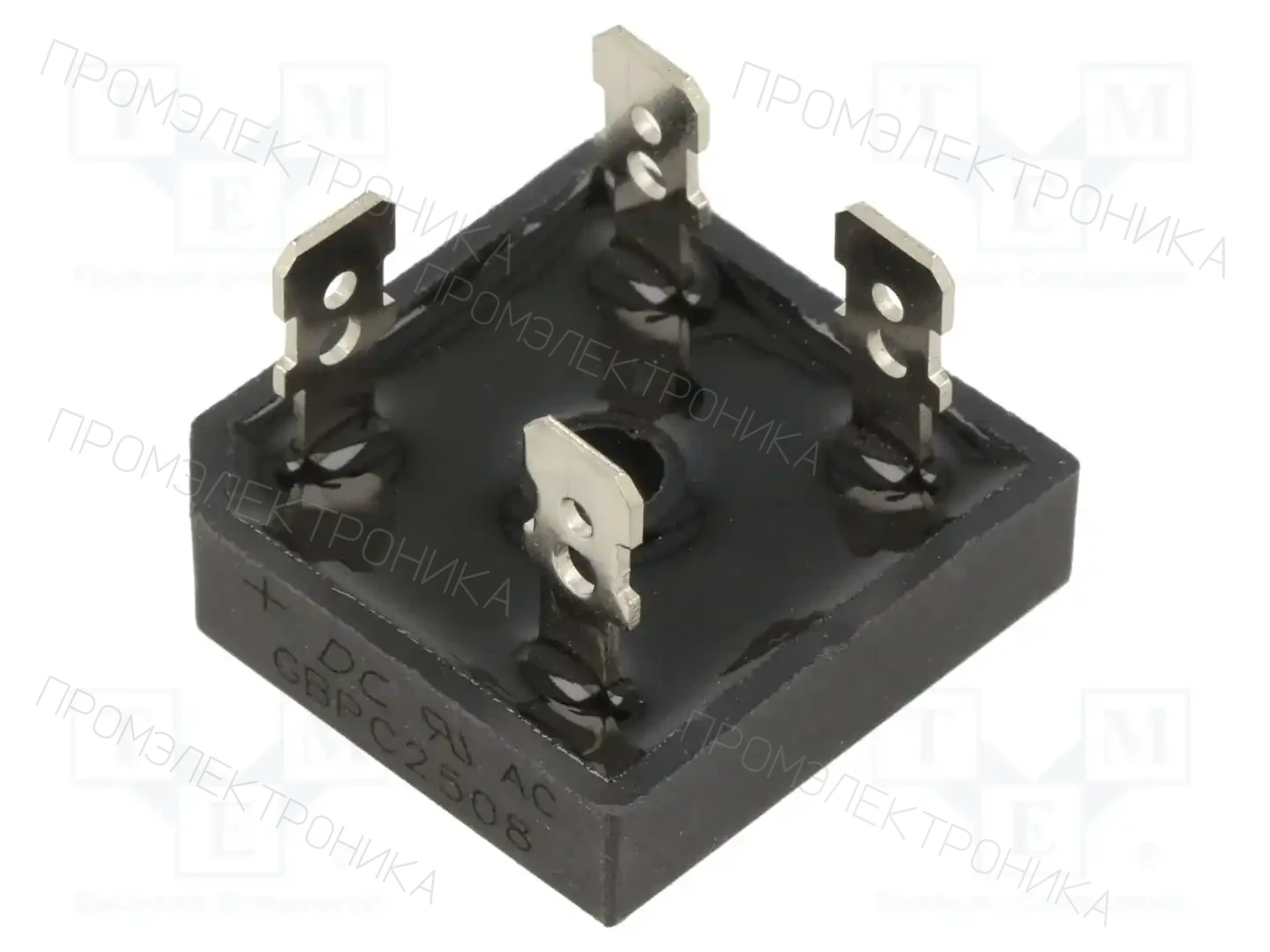 DC COMPONENTS GBPC2508 — Однофазные мосты диодные квадратные
