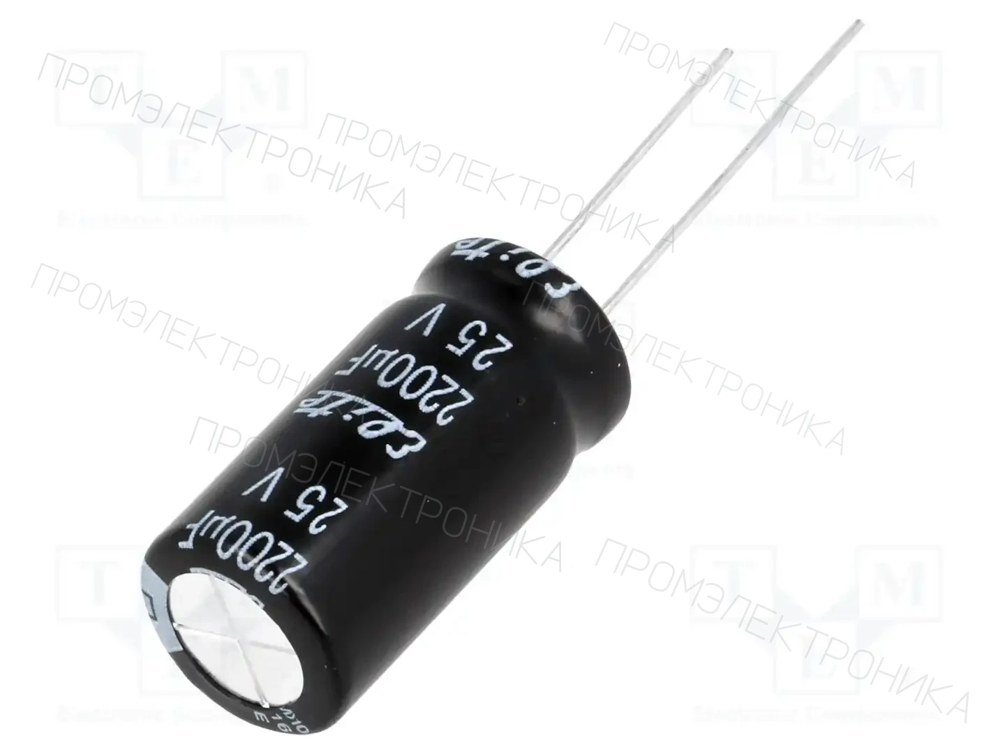 Elite PF1E222MNN1225 — Конденсаторы электролитические THT