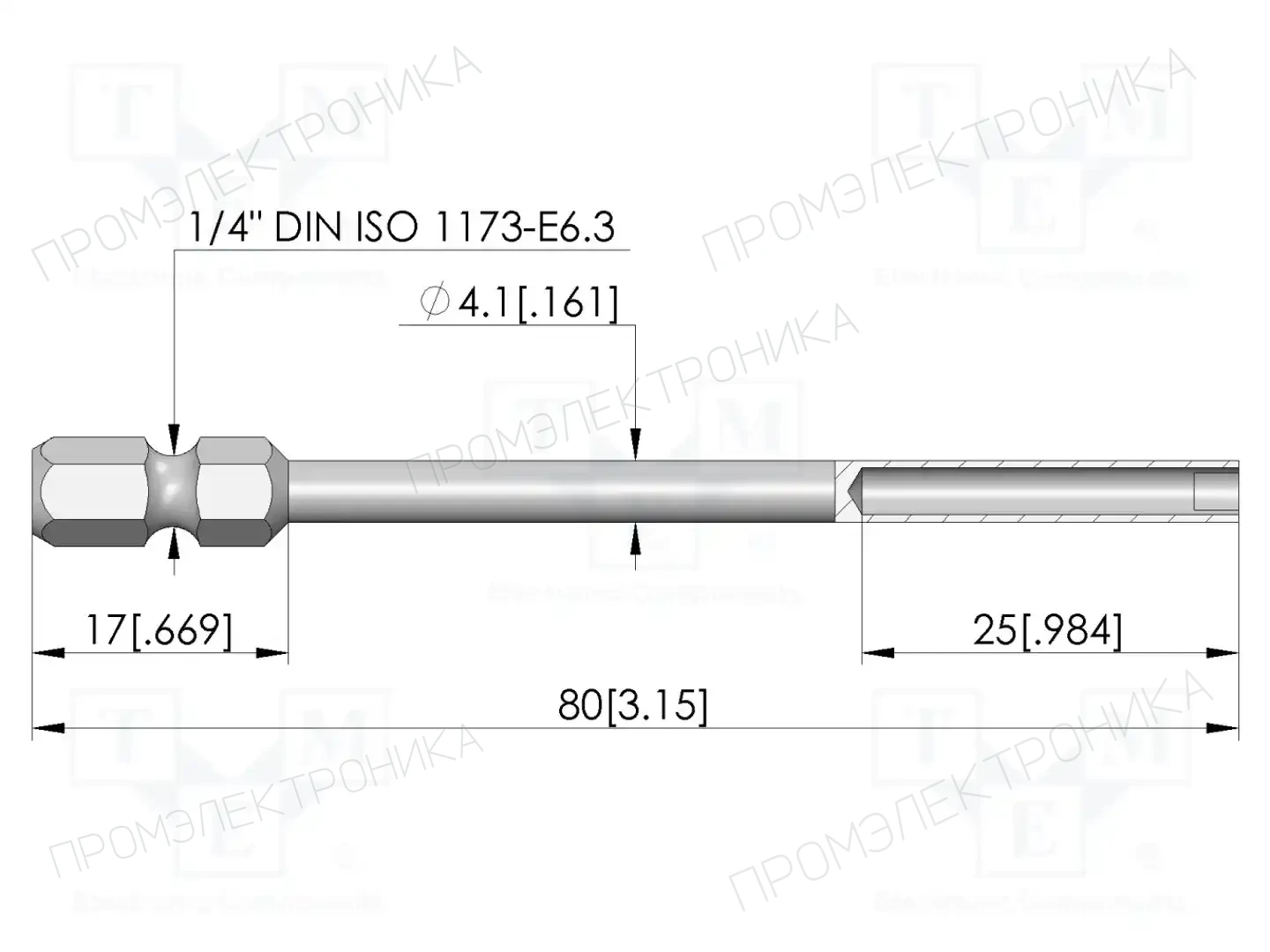 INGUN BIT-VF4M-B — Инструменты для установки и извлечения