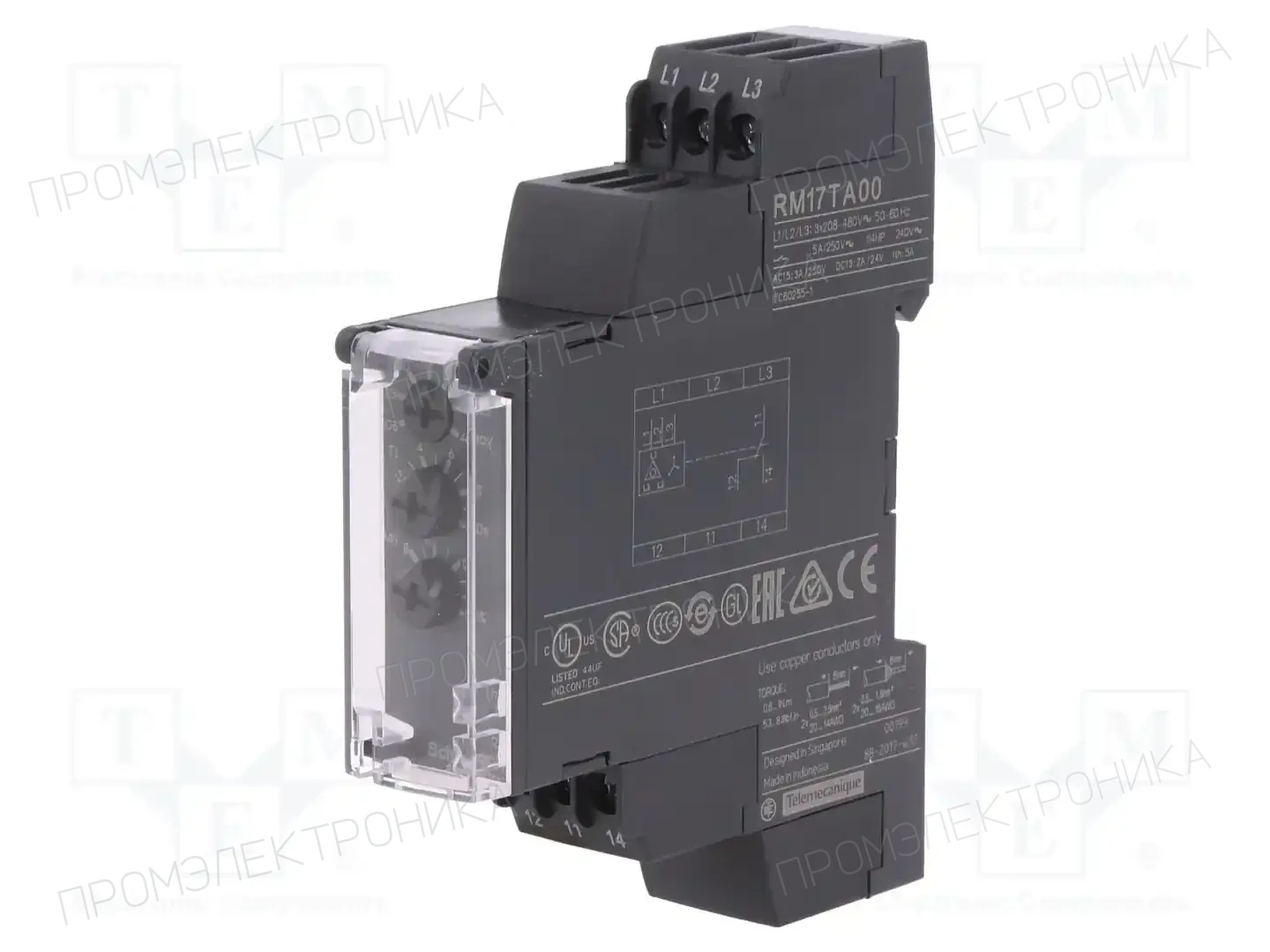 SCHNEIDER ELECTRIC RM17TA00 — Контрольные реле