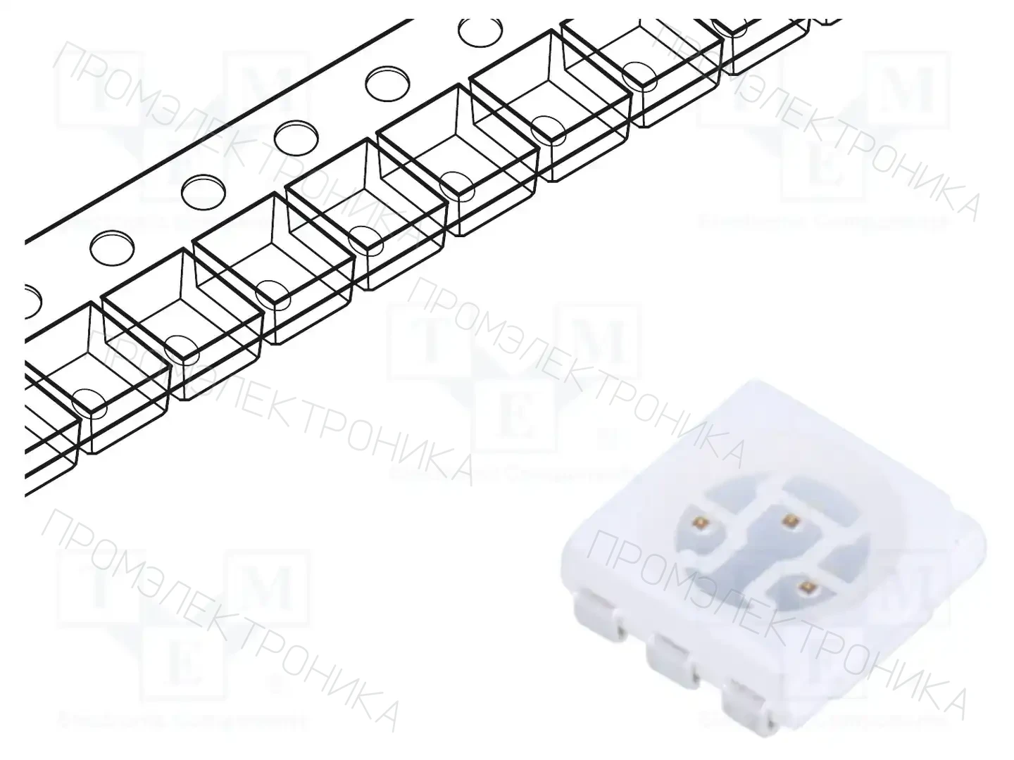 FORYARD FYLS-5050PUR3C — Светодиоды SMD цветные
