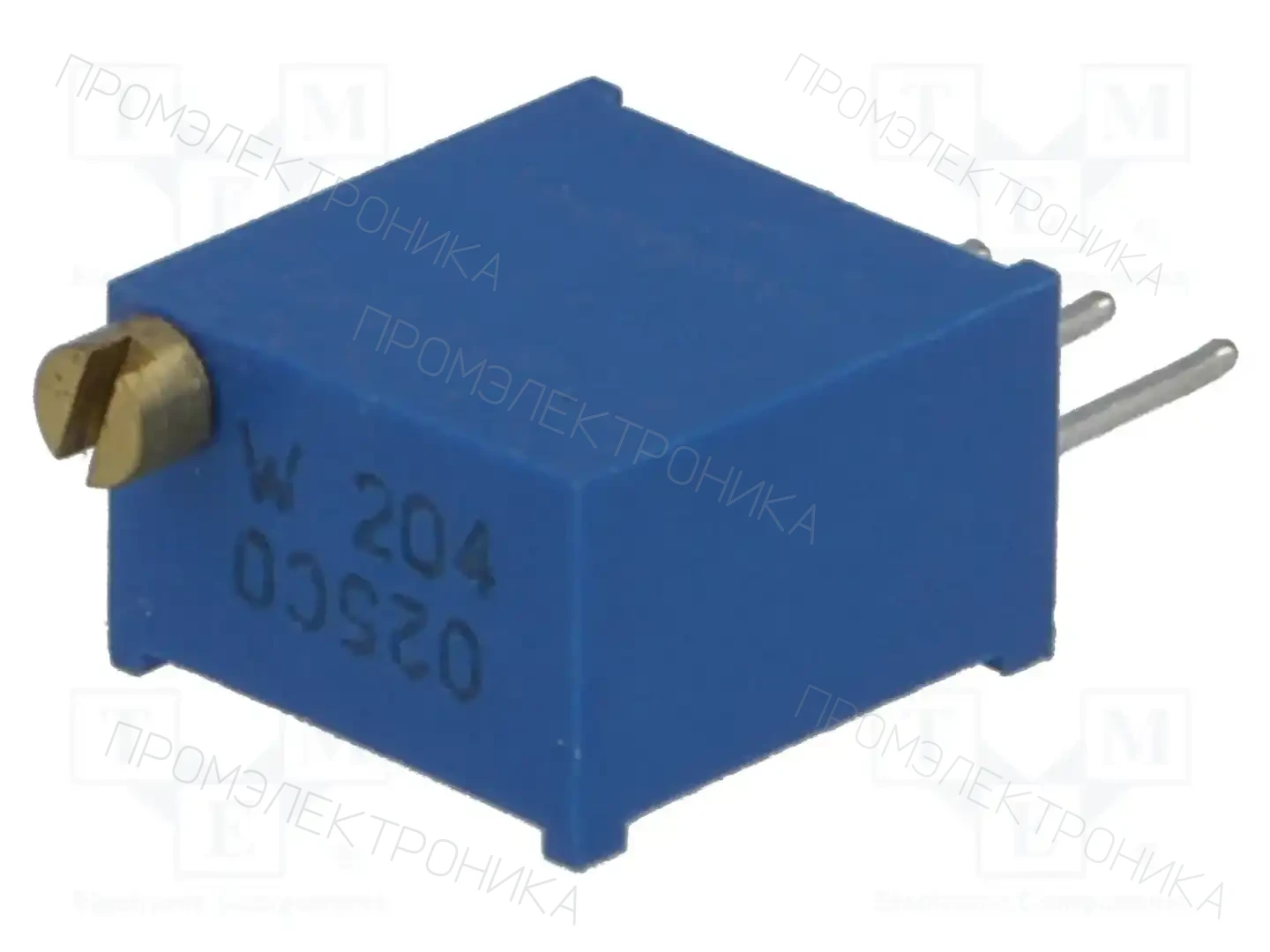 BOURNS 3299W-1-204LF — Потенциометры THT многооборотные 3/8 дм