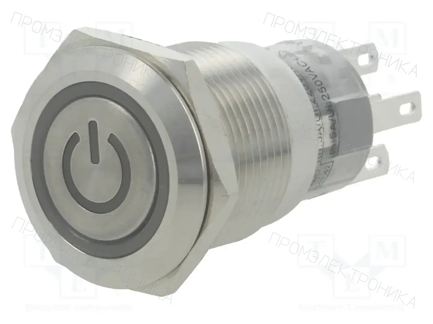ONPOW LAS1-AGQ-11ET/G/12V/S — Переключатели кнопочные
