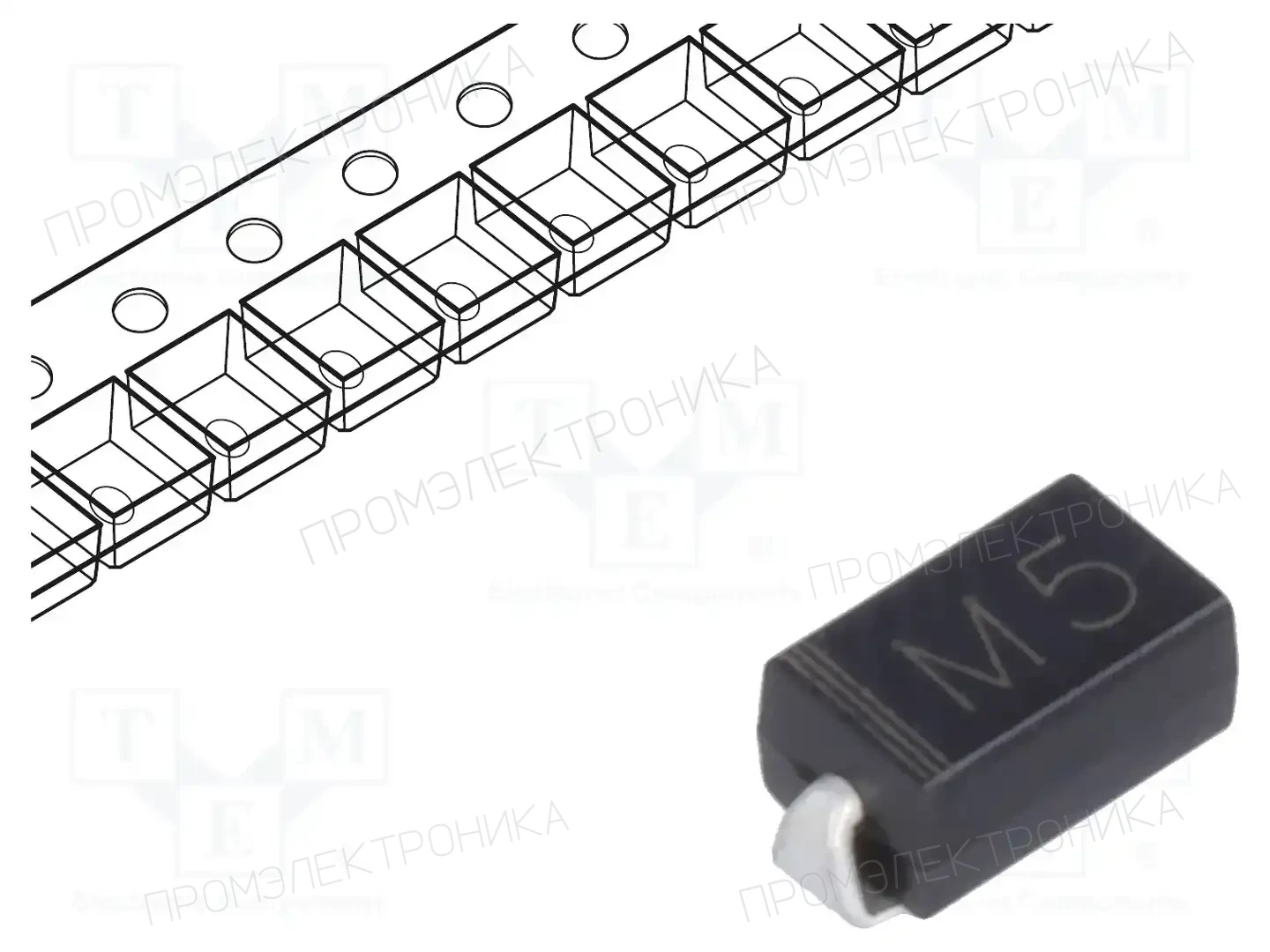 DACO Semiconductor M5 — Универсальные диоды SMD