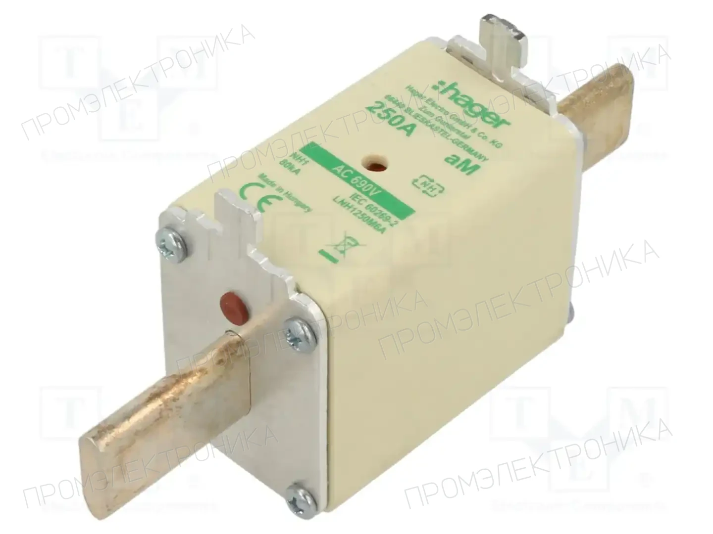 HAGER LNH1250M6A — Предохранители NH