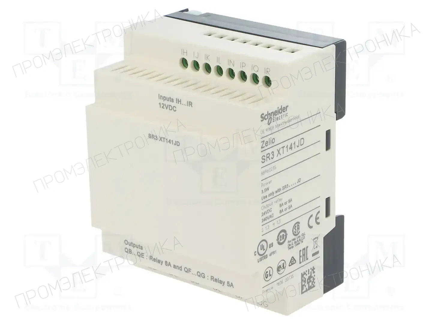 SCHNEIDER ELECTRIC SR3XT141JD — Реле прогр. - аксессуары