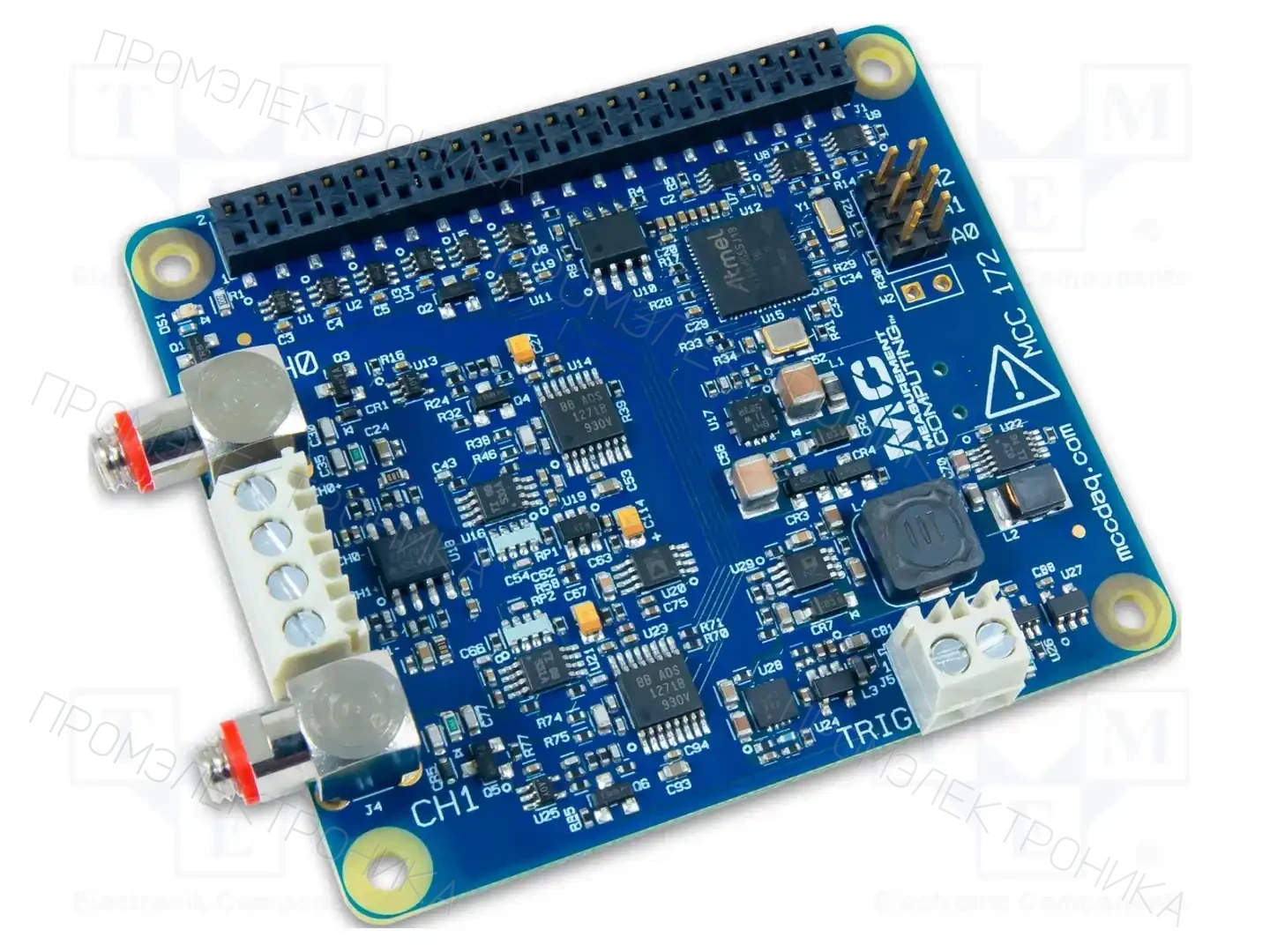 DIGILENT MCC 172 (HAT ONLY) — Аксессуары к системам embedded
