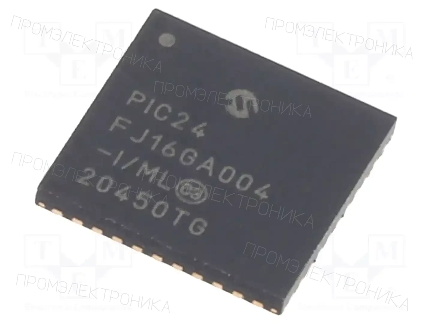 Microchip Technology PIC24FJ16GA004-I/ML — Линейка PIC 16-bit