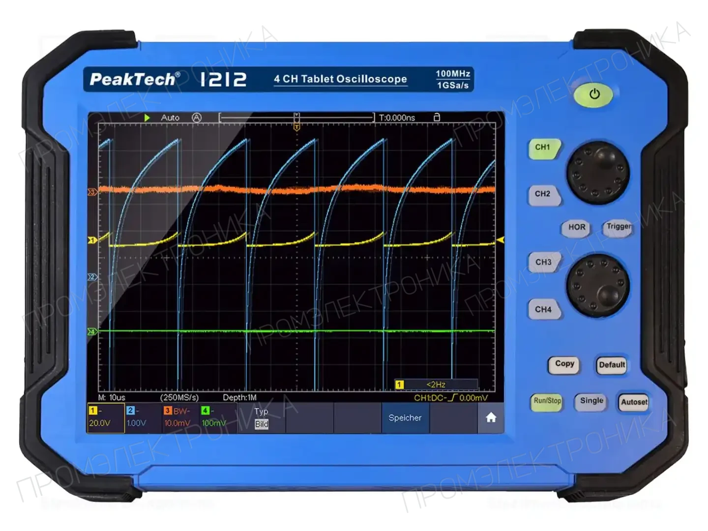 PEAKTECH P 1212 — Осциллоскопы переносные, скопометры