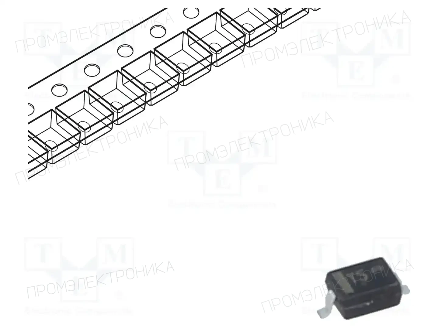 onsemi SZMM3Z3V3ST1G — Стабилитроны SMD
