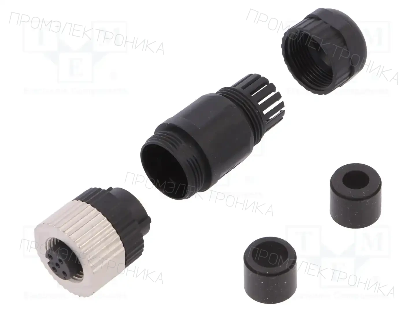 DEGSON ELECTRONICS PASH-M12A-05P-FF-SL7002-00A(H) — Вилки и гнезда M12