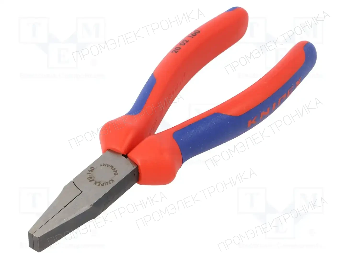 KNIPEX 20 02 160 — Клещи-кусачки плоские и полукруглые