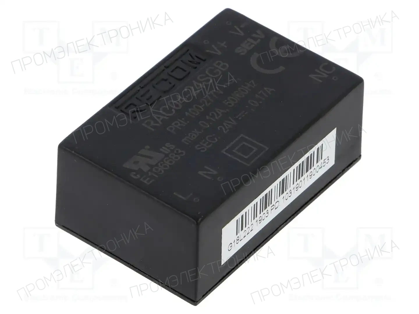 RECOM RAC04-24SGB — Преобразователи AC/DC для PCB