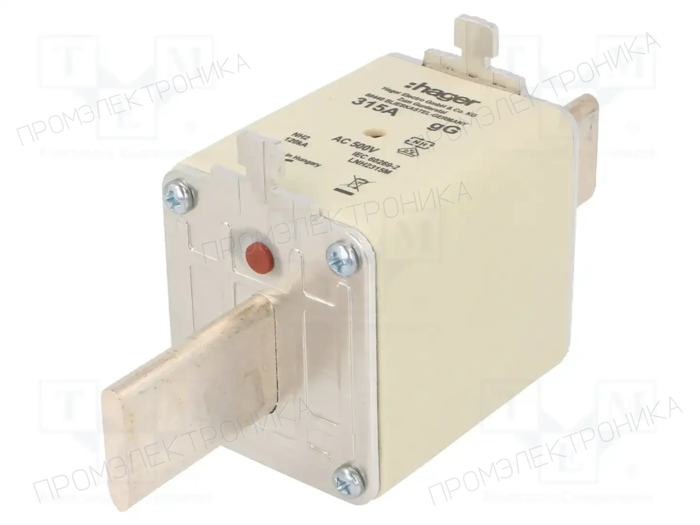 HAGER LNH2315M — Предохранители NH