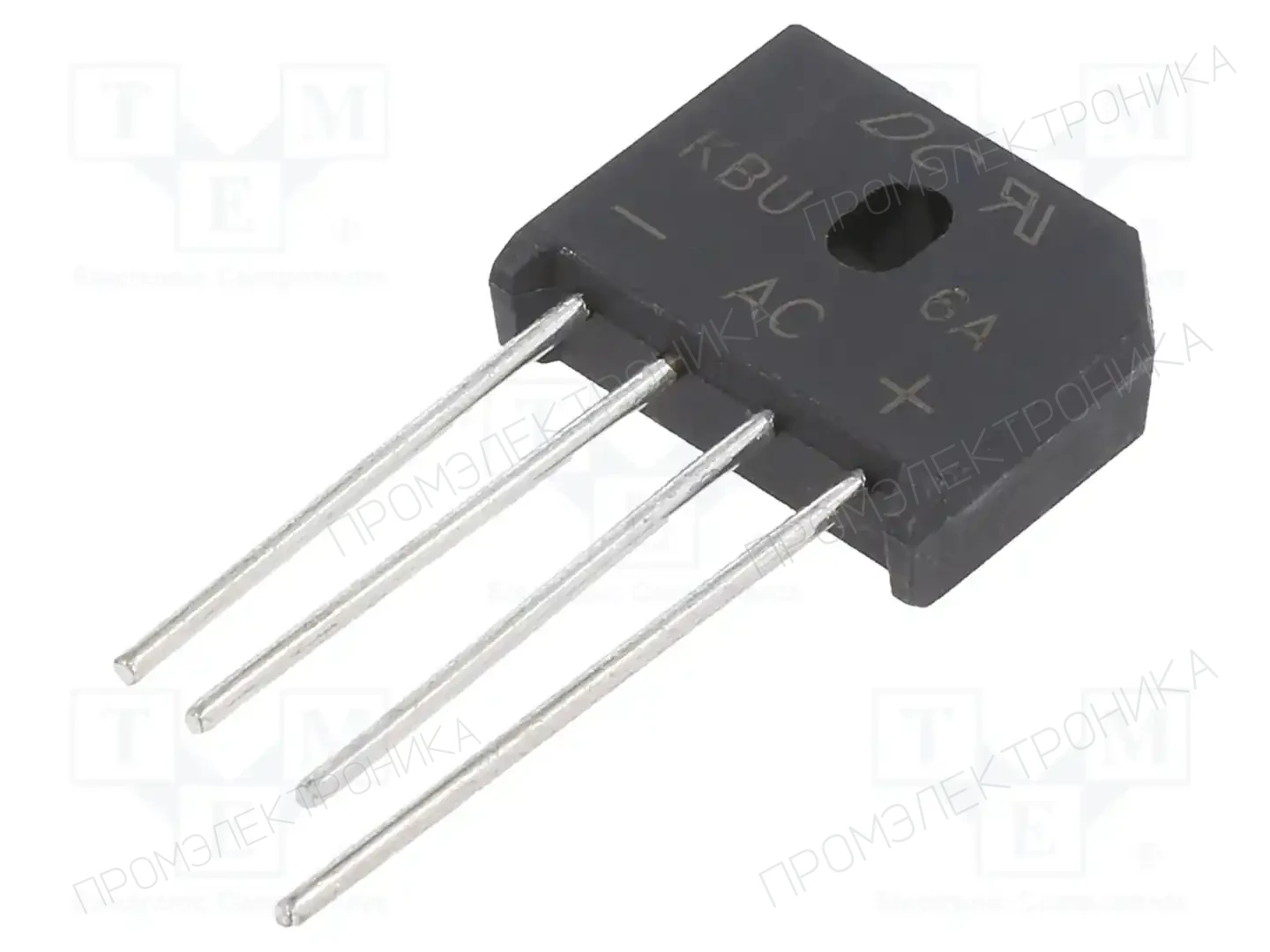 DC COMPONENTS KBU6A — Однофазные мосты диодные плоские