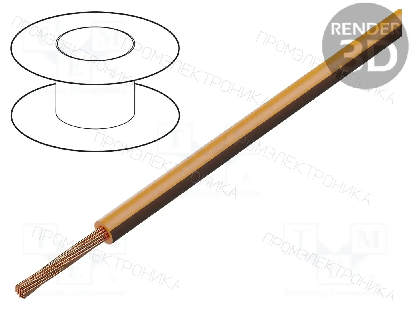 BQ CABLE LGY2.5-OR/BR — Провода одножильные - тросик