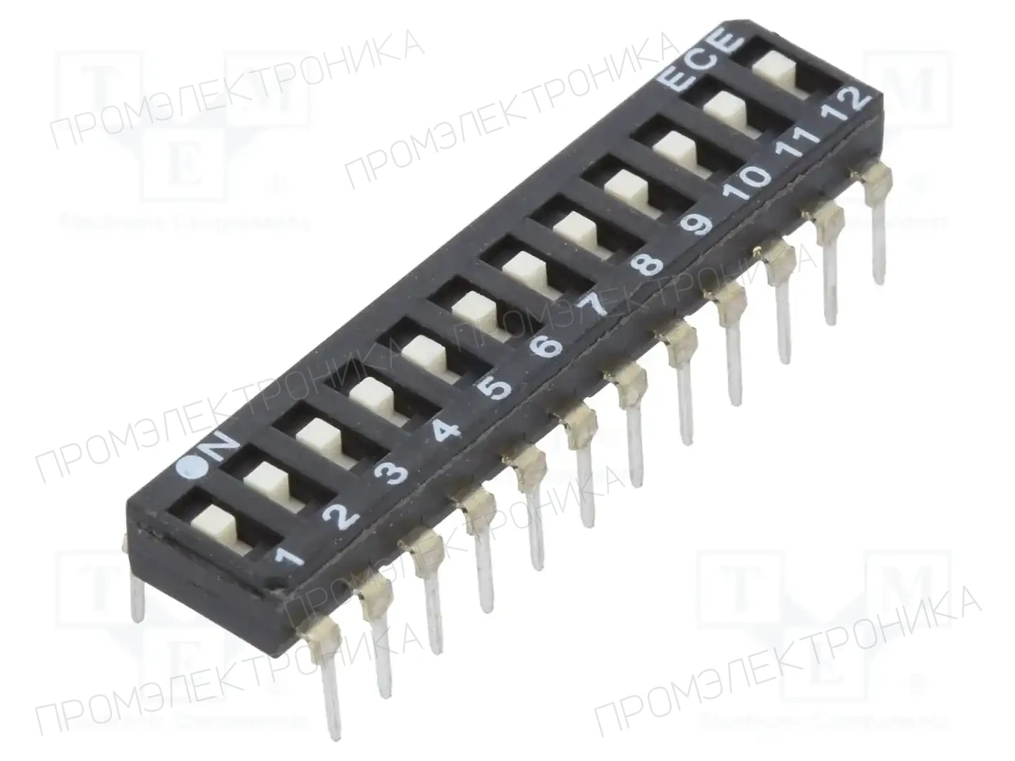 ECE EAM112LZ — Переключатели типа Dip-Switch