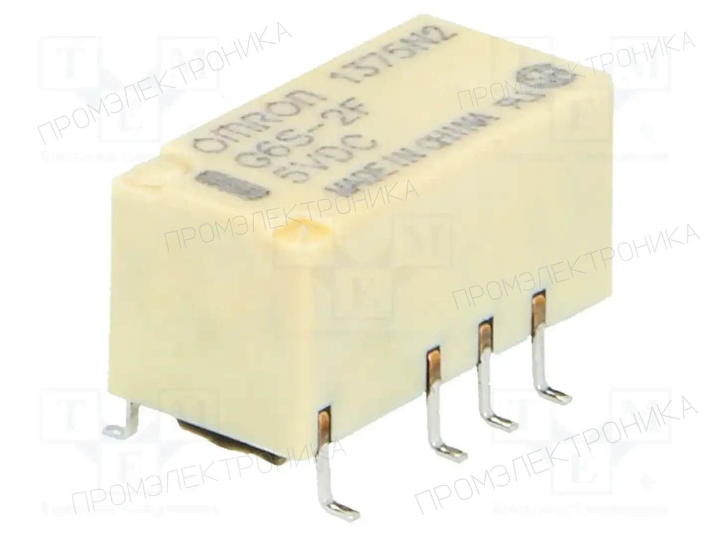 OMRON Electronic Components G6S-2F 5VDC — Реле электромагн. миниатюрные