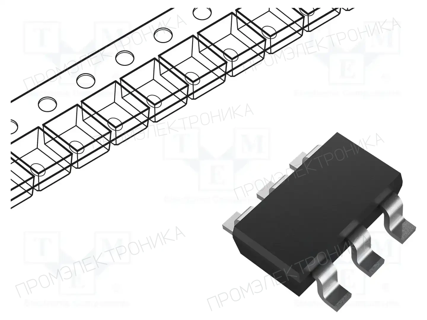 onsemi MBT3904DW1T3G — Транзисторы NPN SMD