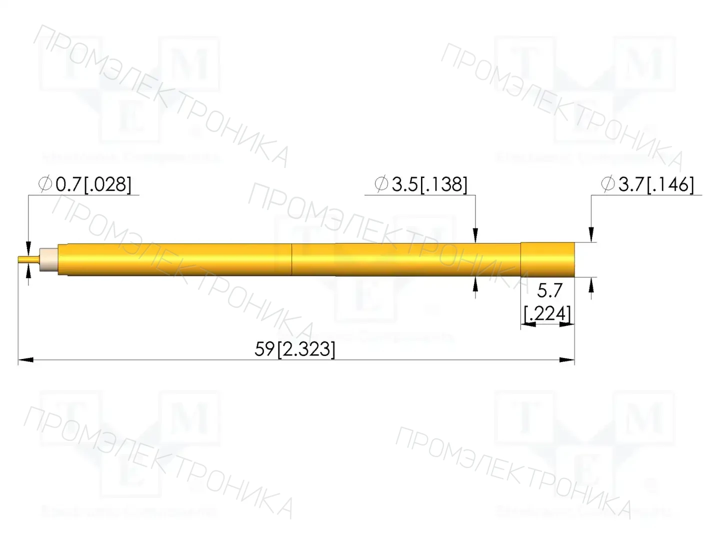INGUN KS-VF444SC35 — Гнёзда для измерительных щупов