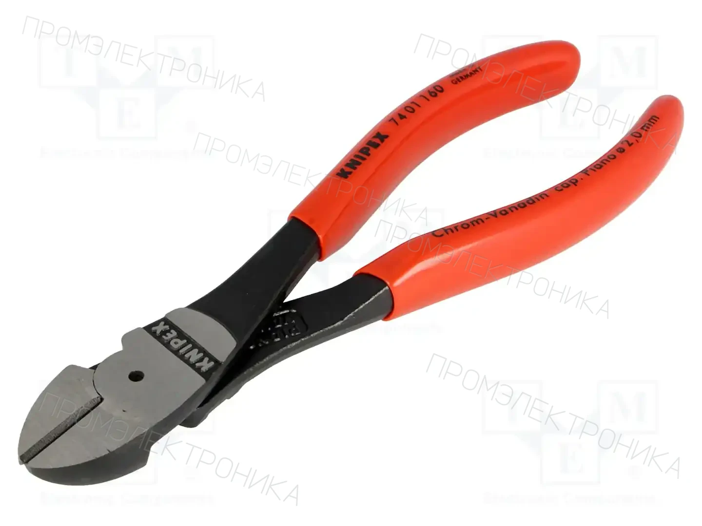 KNIPEX 74 01 160 — Клещи-кусачки для резки