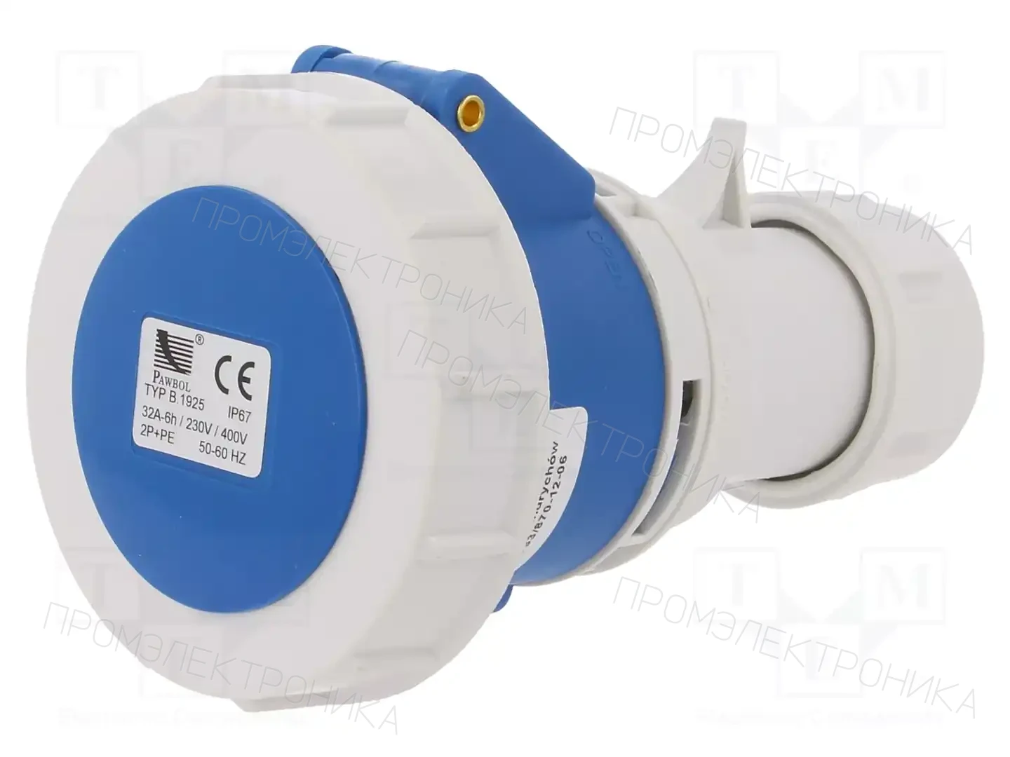 PAWBOL B.1925 — Многофазные разъемы IEC 60309