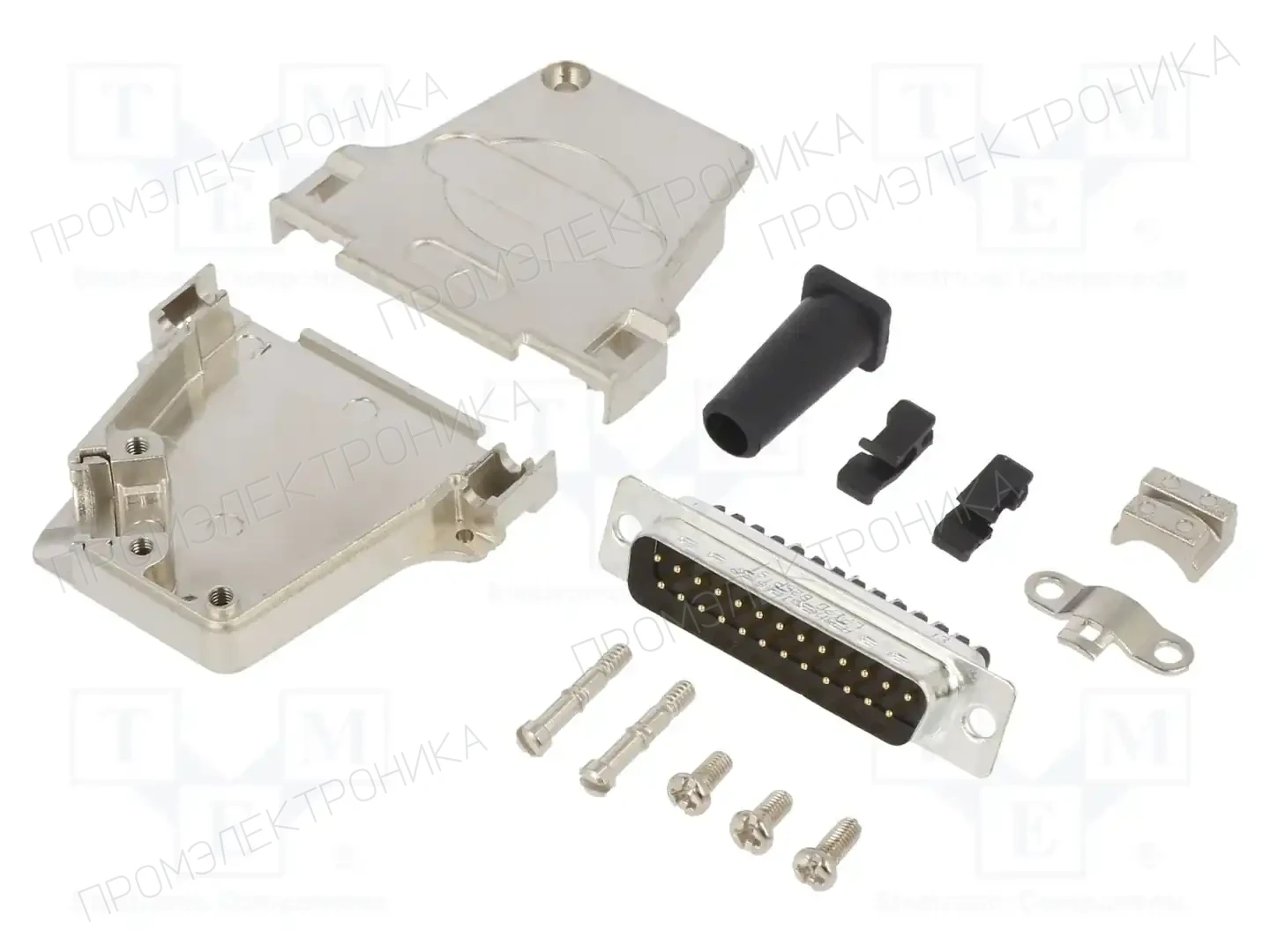 AMPHENOL COMMUNICATIONS SOLUTIONS L17D45ZF25-RG+L717DB25PST — Комплектные штекеры D-Sub