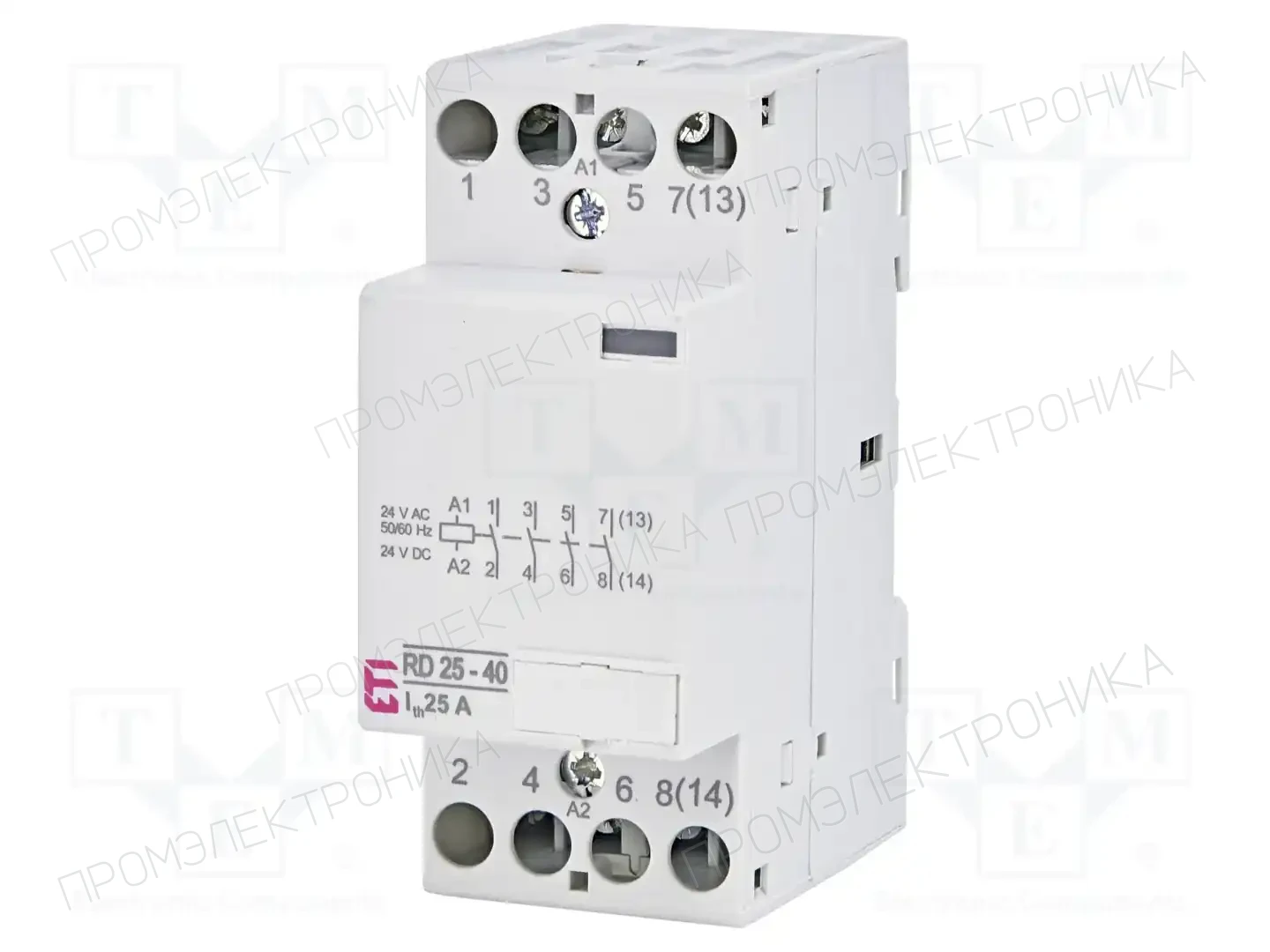 ETI POLAM RD 25-40-24V AC/DC — Контакторы - установочные модульные