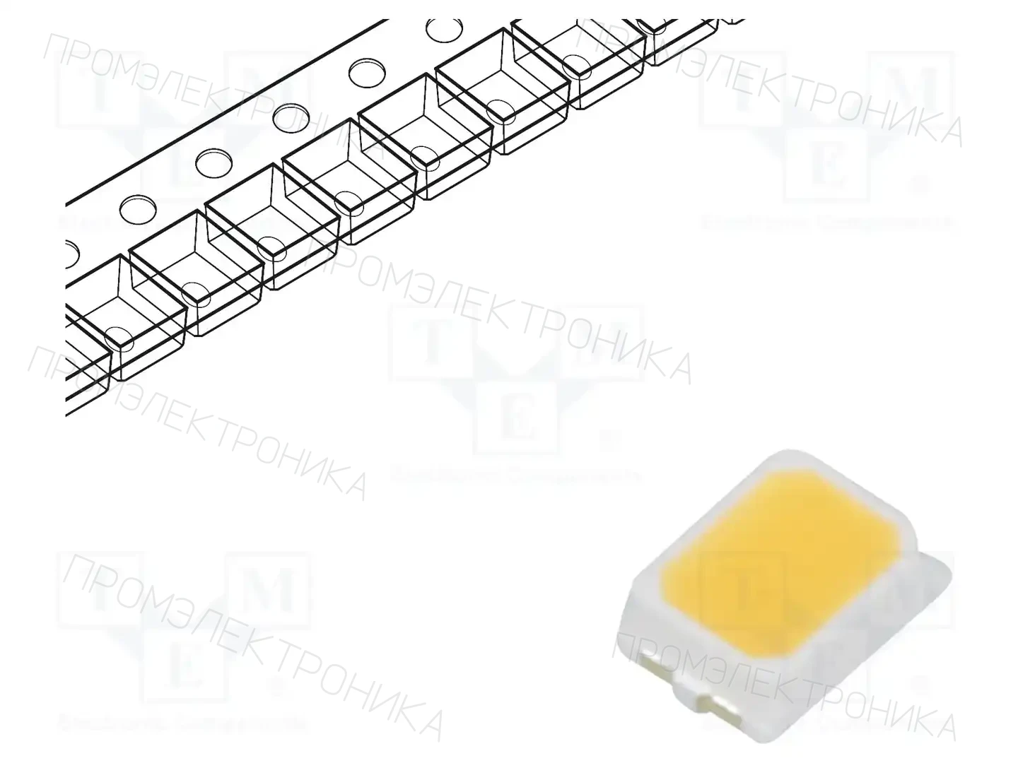 REFOND RF-40QI16DS-EE-Y — Светодиоды SMD белые