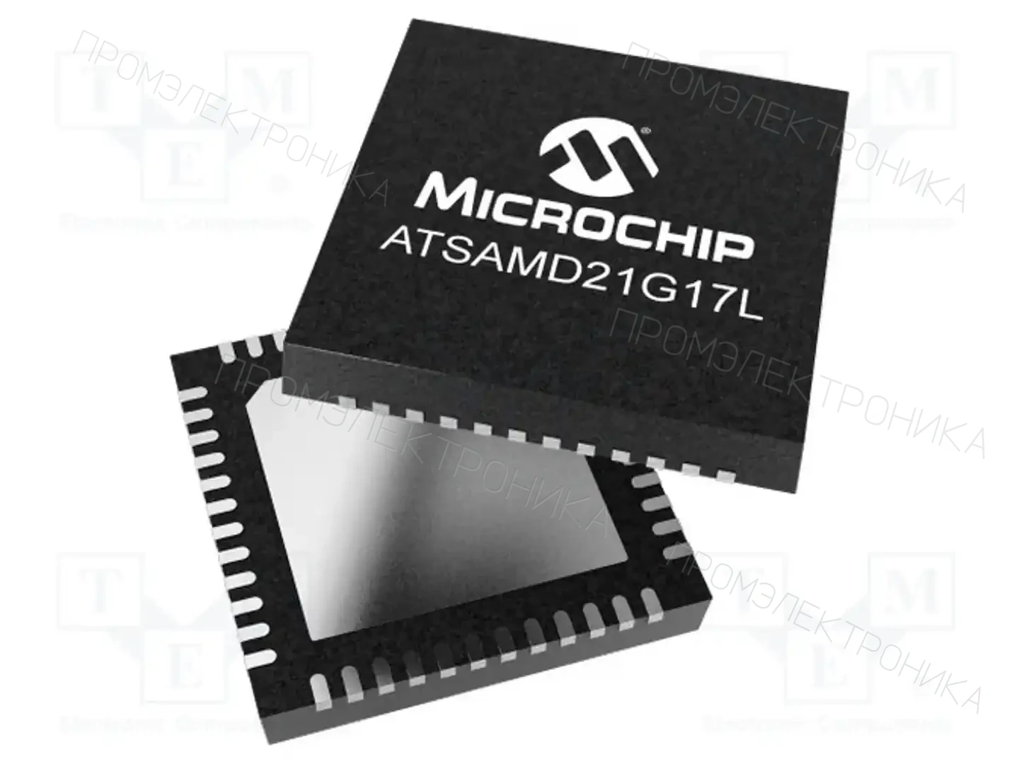 Microchip Technology ATSAMD21G17L-MUT — Линейка ARM 32-bit