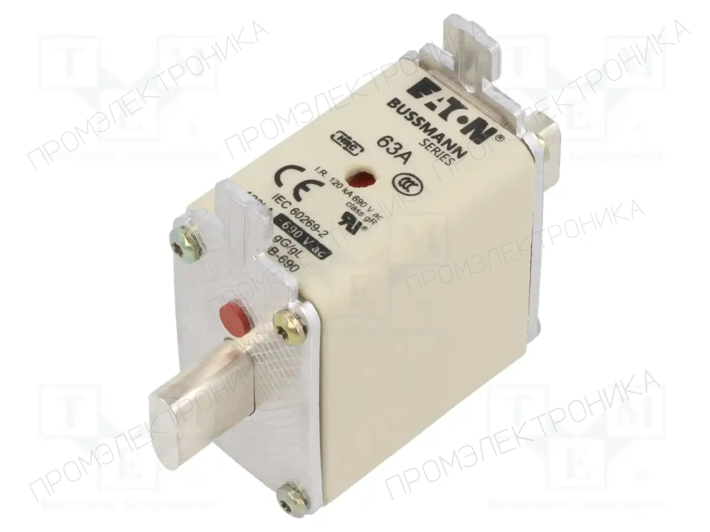 BUSSMANN 63NHG00B-690 — Предохранители NH