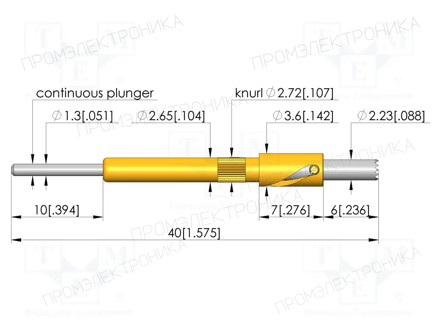 INGUN GKS-713 256 225 R 5007 — Измерительные щупы