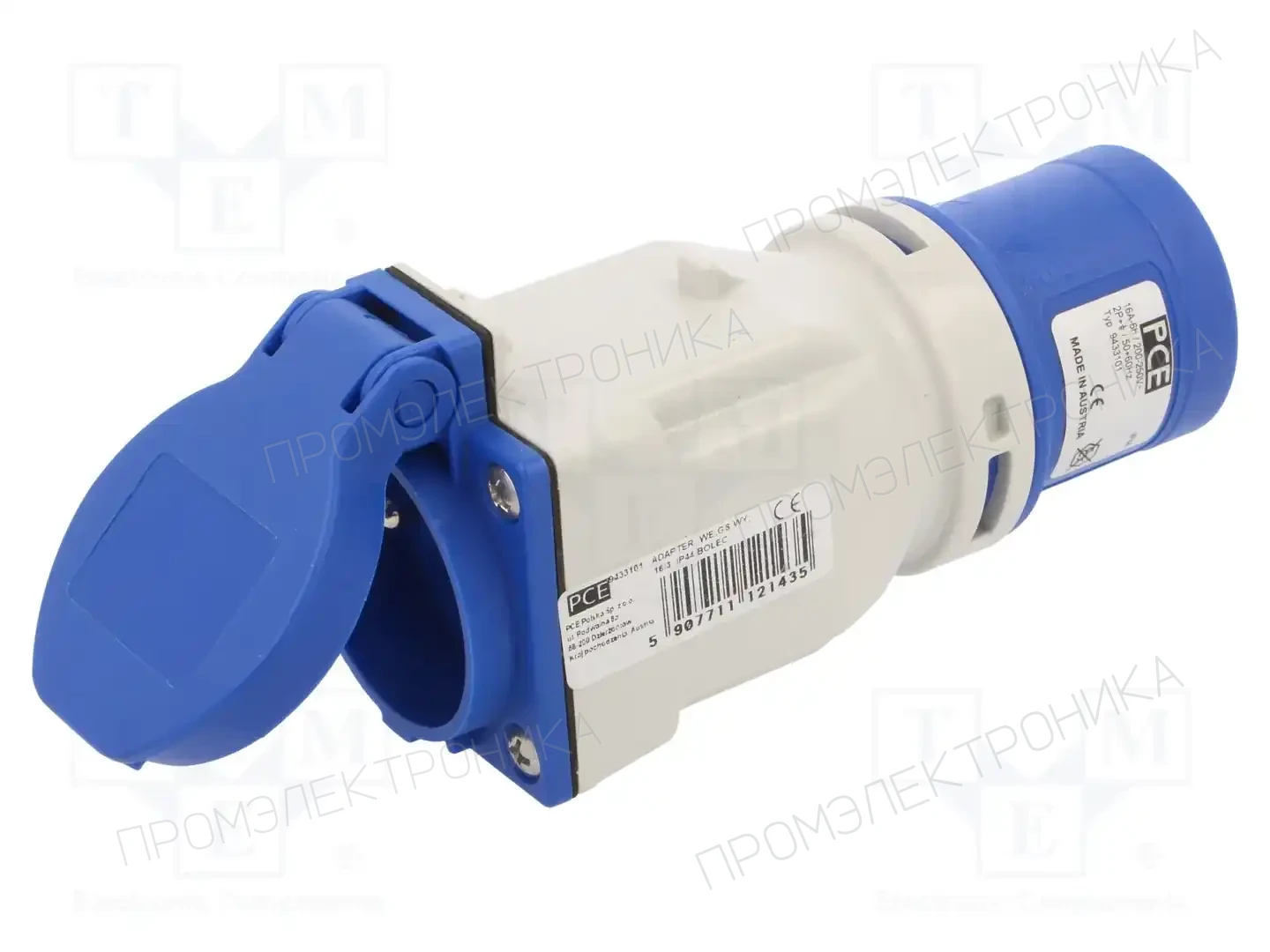 PCE 9433101 — Многофазные разъемы IEC 60309