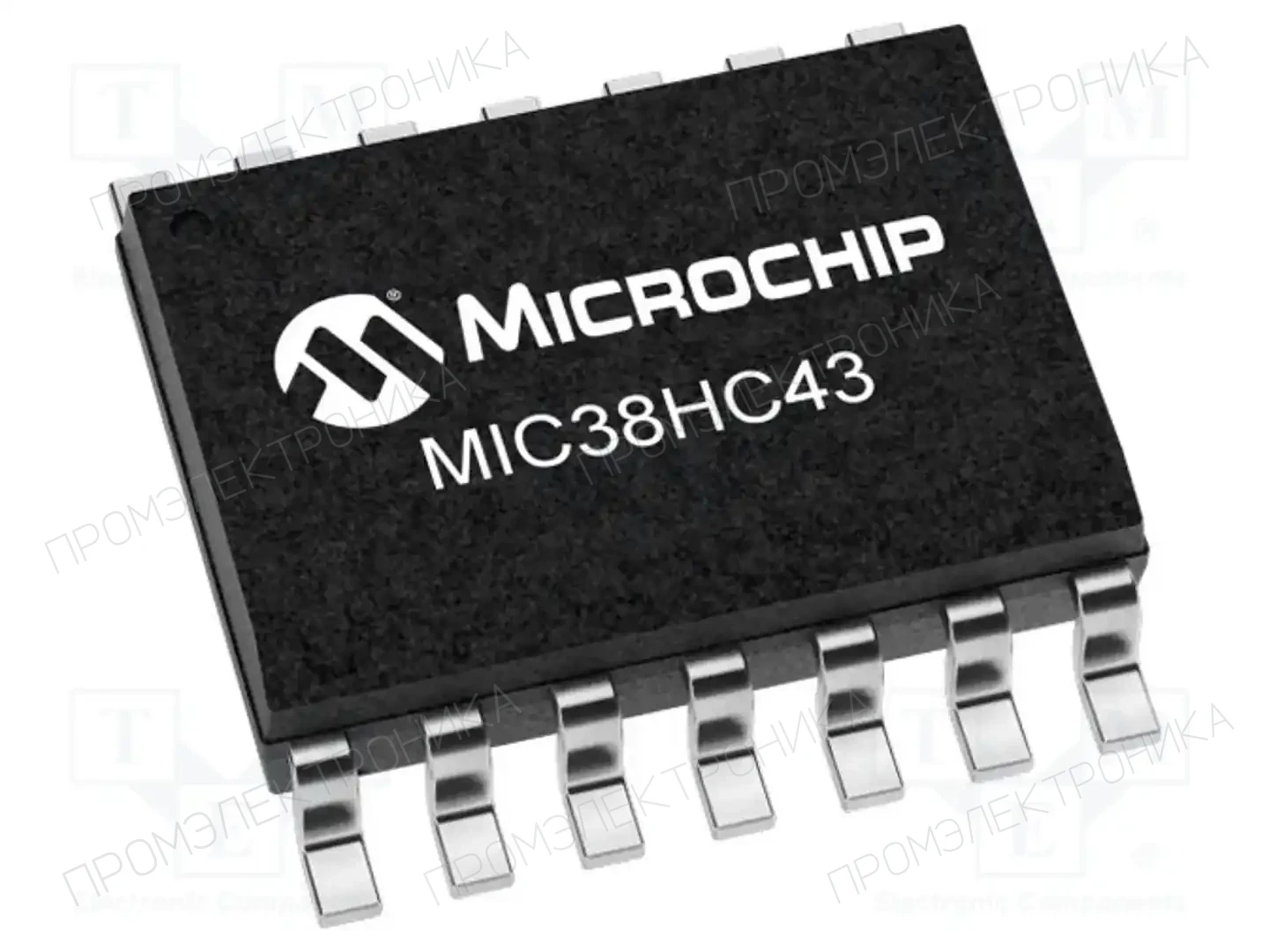 Microchip Technology MIC38HC43-1YM-TR — Регуляторы напряжения - микросхемы ШИМ