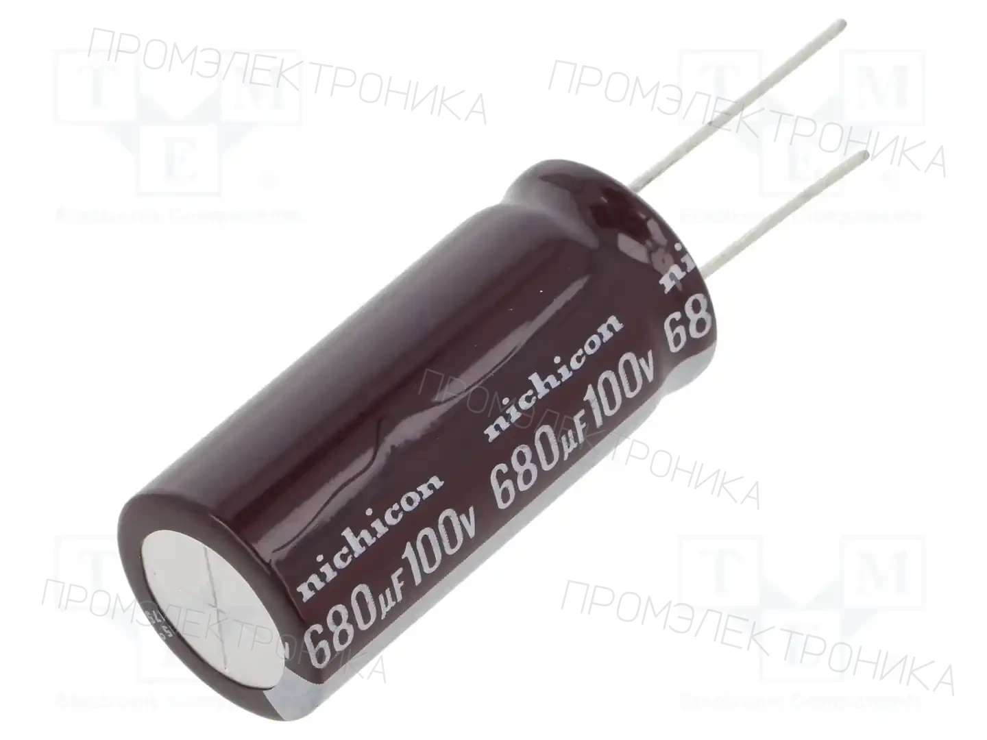 NICHICON UPM2A681MHD — Конденсаторы электролитические THT