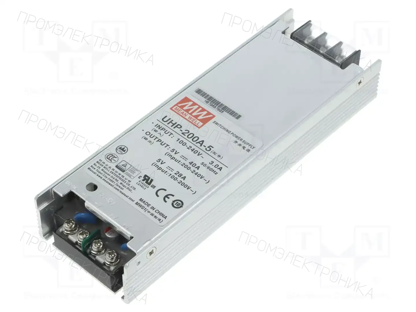 MEAN WELL UHP-200A-5 — Блоки питания для LED