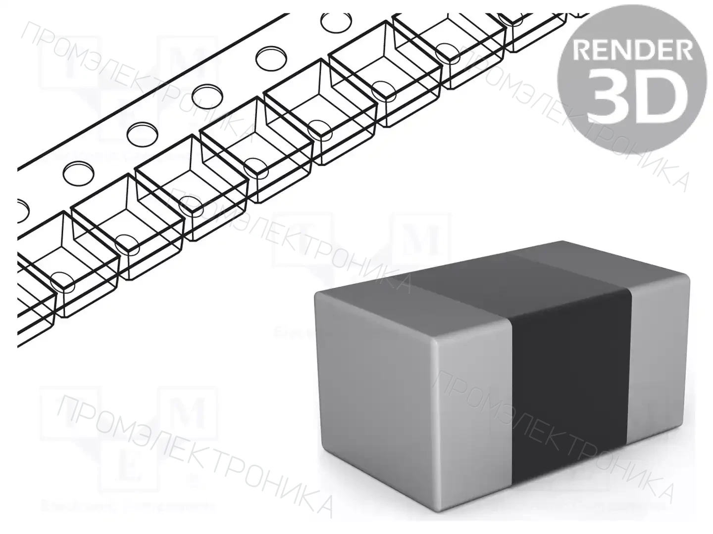 TDK MPZ1608D101BTA00 — Ферриты - бусинки