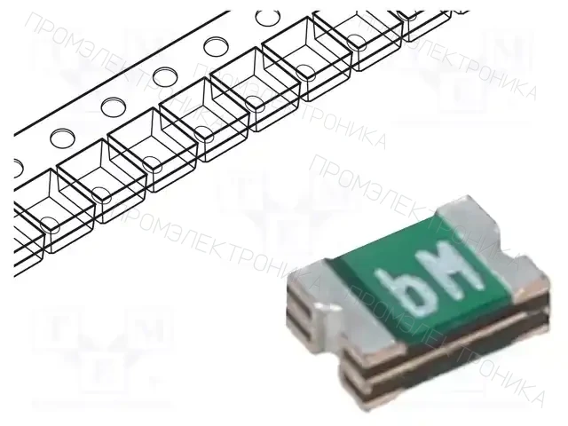 BEL FUSE 0ZCK0050FF2E — Предохранители полимерные SMD